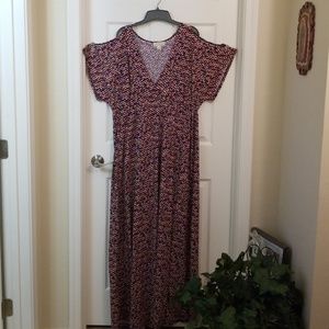 Multicolored Maxi Dress